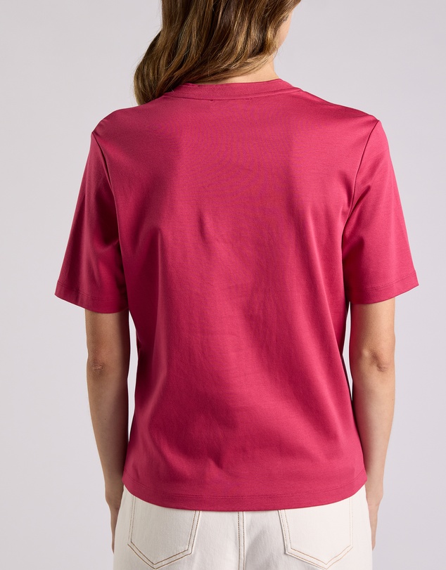 David Lawrence - Misty V Neck Cotton Tee