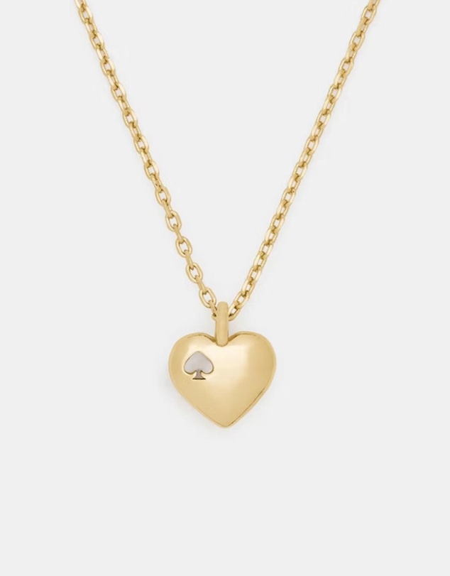 Kate Spade - Heart Spade Pendant