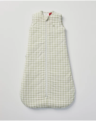 Grow Kindly - Sleeping Bag 1 TOG in Gumleaf Gingham