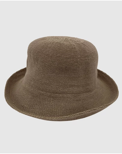 Jacaru - Jacaru 1507 Knitted Bucket Hat - Small Brim