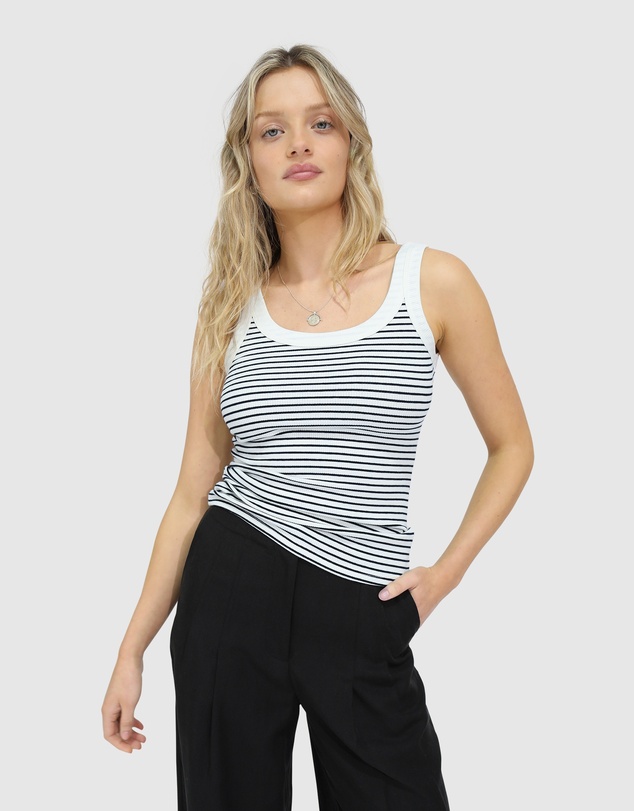 Belle & Bloom - Last Time Ribbed Tank Top