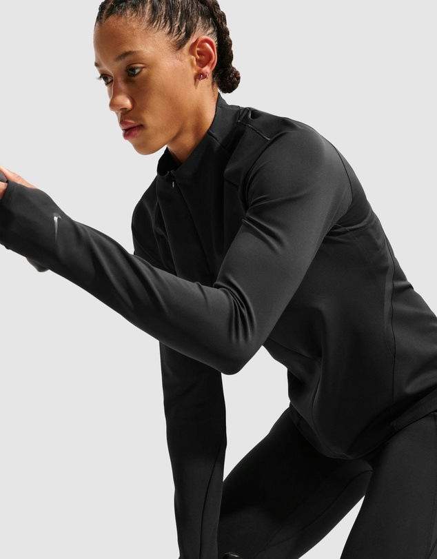 Nike - Dri-FIT Quarter-Zip Long-Sleeve Top