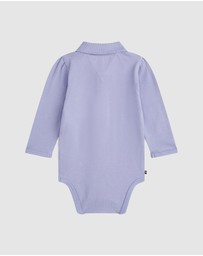 Tommy Hilfiger - Pique Long Sleeve Polo Bodysuit Gift Set - Baby