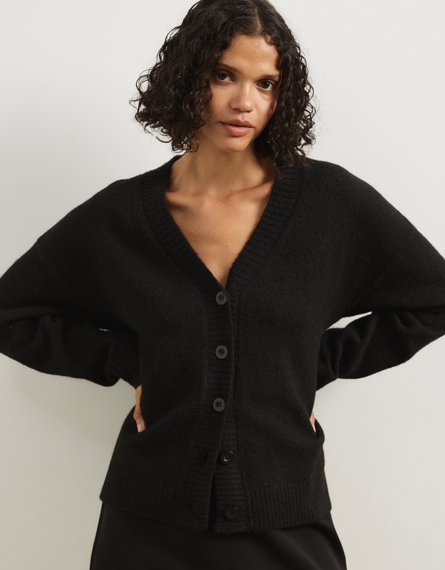 Atmos&Here - Tiana Fluffy Knit Cardigan