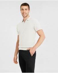 Tarocash - Darius Zip Knit Polo