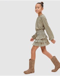 M.N.G - Floriset Skirt - Kids-Teens