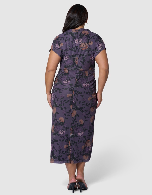Sunday In The City - Wild Grace Midi Dress
