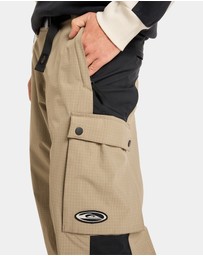 Quiksilver - Mens Snow Down Cargo Snow Pants