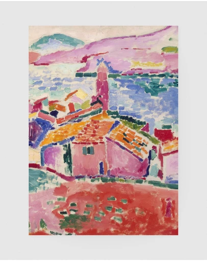 Inka Arthouse - View of Collioure by Henri Matisse Art Print