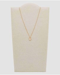 Fossil - Vintage Iconic Rose Gold-Tone Necklace
