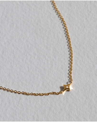 SAINT VALENTINE - Starburst Necklace - Gold