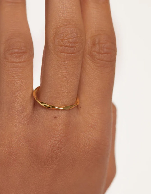 PDPAOLA - Spiral Gold Ring