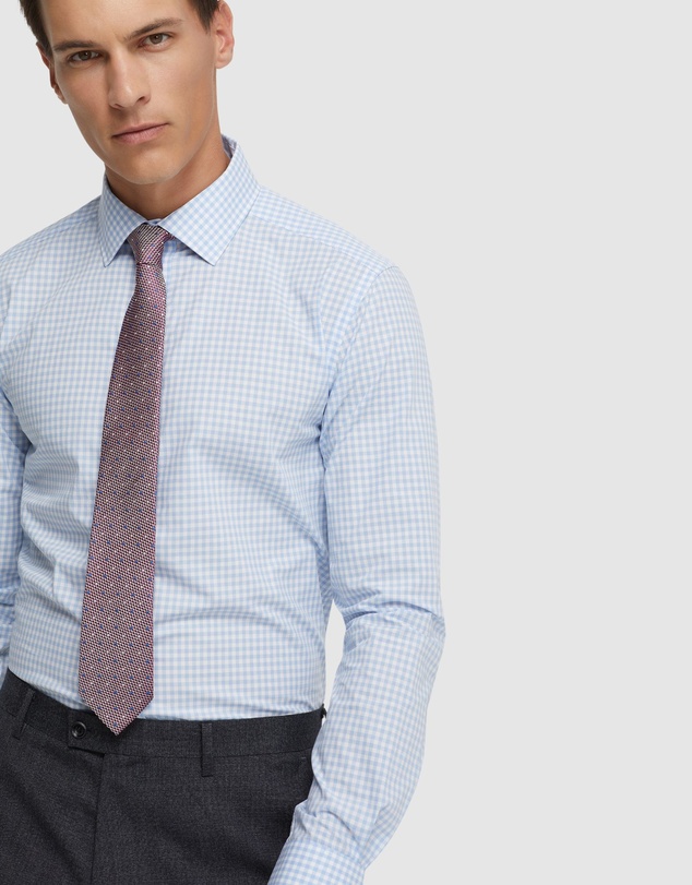 Oxford - Beckton Cotton Gingham Shirt