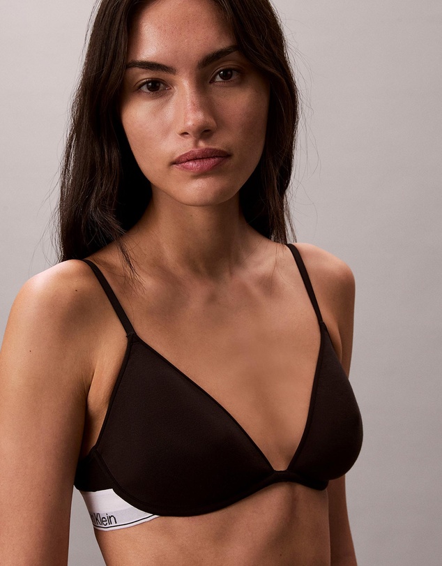 Calvin Klein - Icon Cotton Modal Lightly Lined Plunge Bra