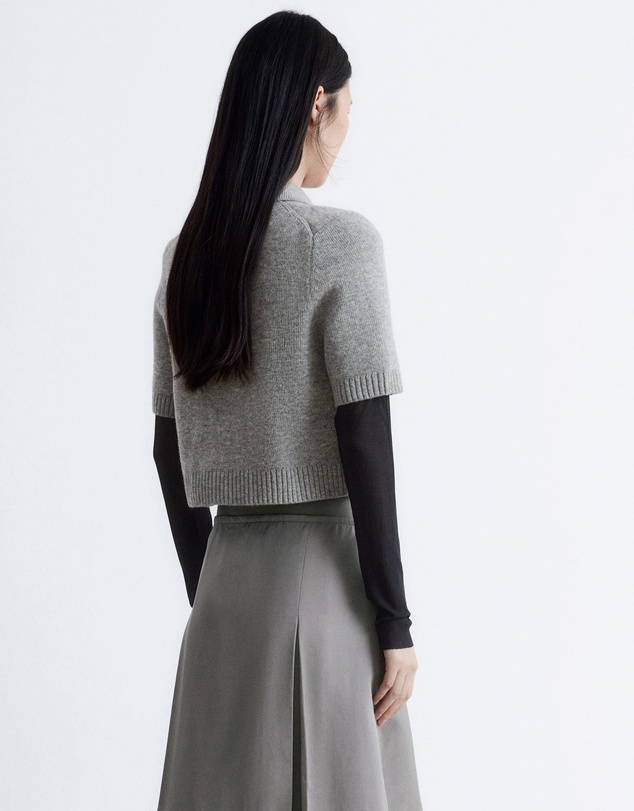 & Other Stories - Knitted Short-Sleeve Cardigan