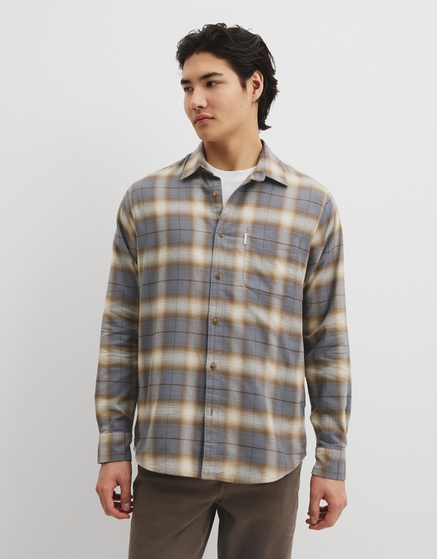 Country Road - Regular Fit Brushed Check Shirt