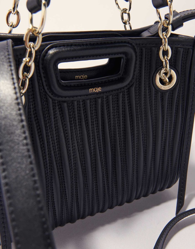 Maje - Cabas Mini Padded Handbag