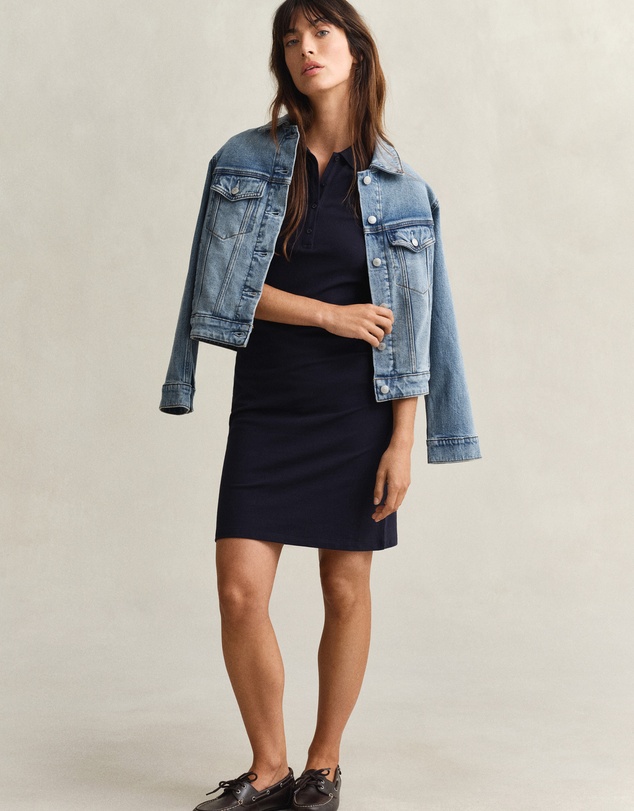 Gant - Slim Pique Polo Dress
