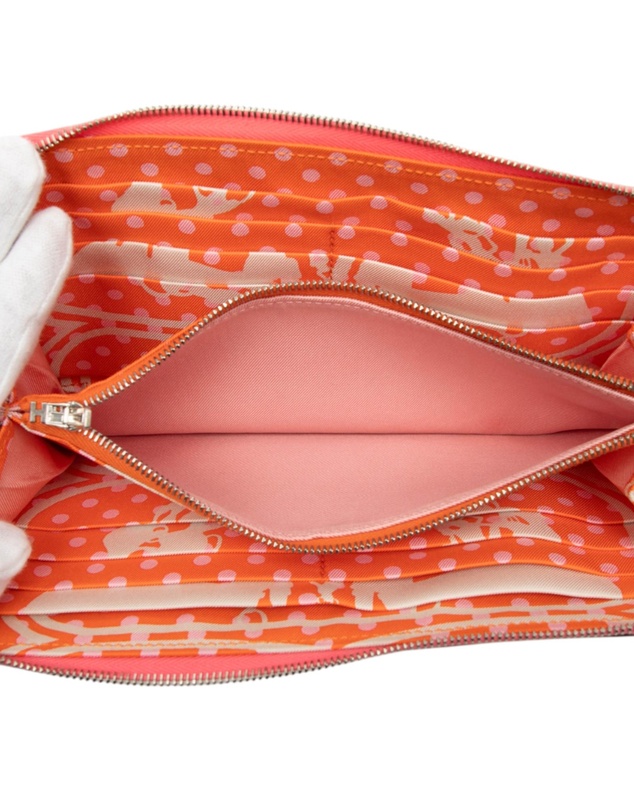 Pre-Loved by Azura Reborn - Pre-Loved Epsom Silk'In Classique Long Wallet