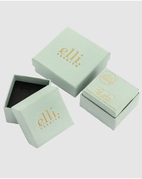 Elli Jewelry - Necklace Ball 925 Sterling Silver Gold-Plated