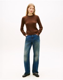 Tommy Hilfiger - Fine Gauge Cable Knit Jumper