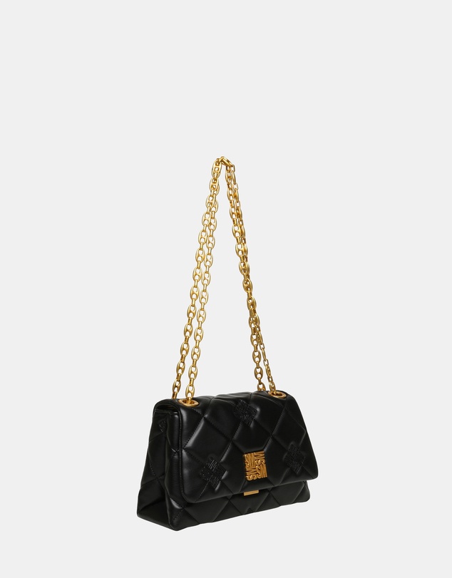 Steve Madden - BLanch Black Gold Handbag