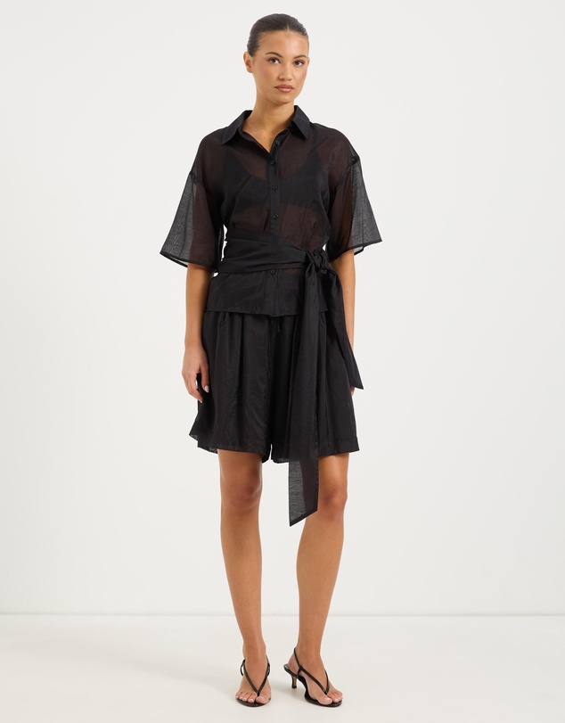 Calli - Marlow Wide Fit Longline Shorts