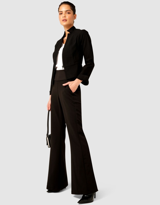SACHA DRAKE - Front Zip Peplum Jacket