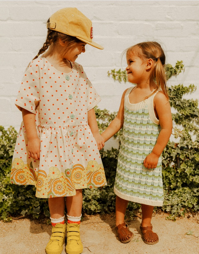 Banabae - Polka Dot Swirl Dress