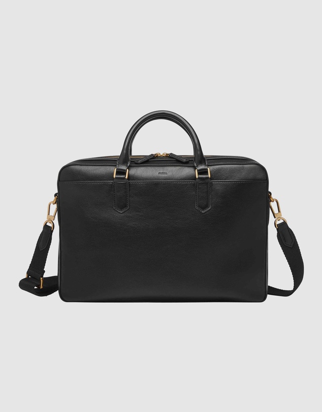 Fossil - Asher Black Laptop Bags