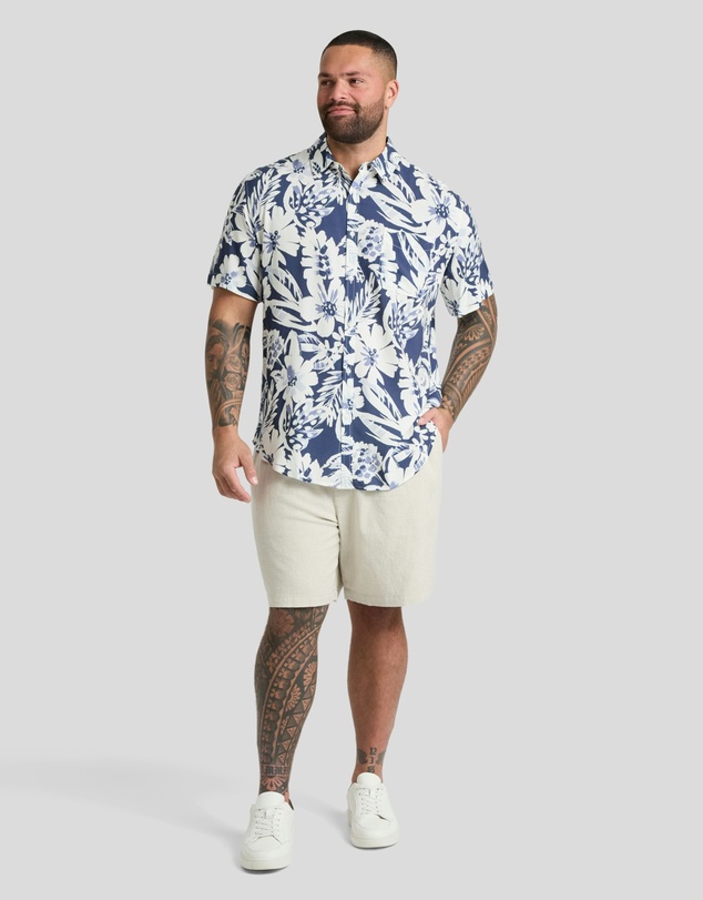 Johnny Bigg - Cornflower Print Shirt