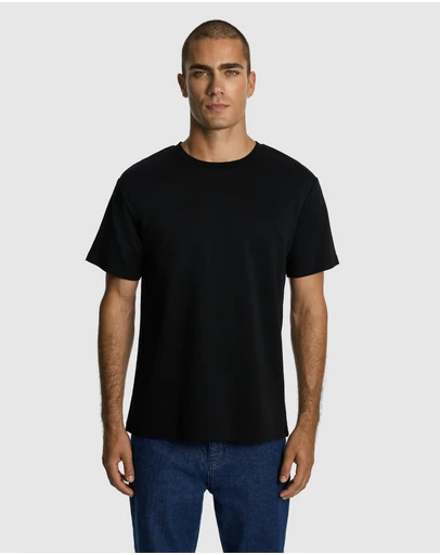 yd. - Zion Relaxed Mercerised Cotton Tee