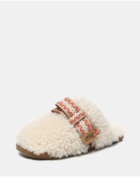 EVERAU - Australian Shepherd Ugg Cecil Double Faced Sheepskin Upper House Shoes