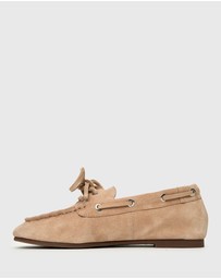 Betts - Skipper Suede Leather Loafers