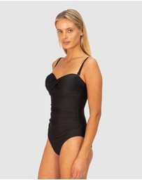 Baku Swimwear - Rococco D/DD Bandeau One piece Swimsuit