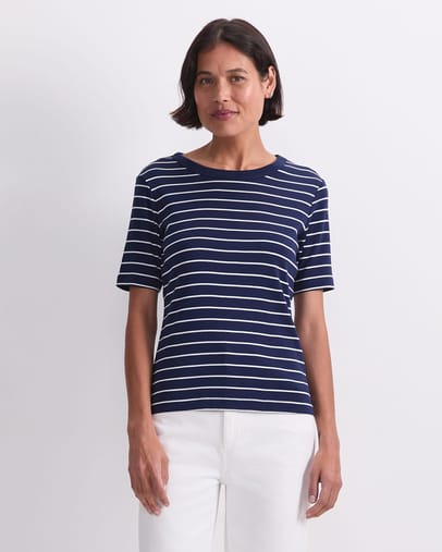 navy/white