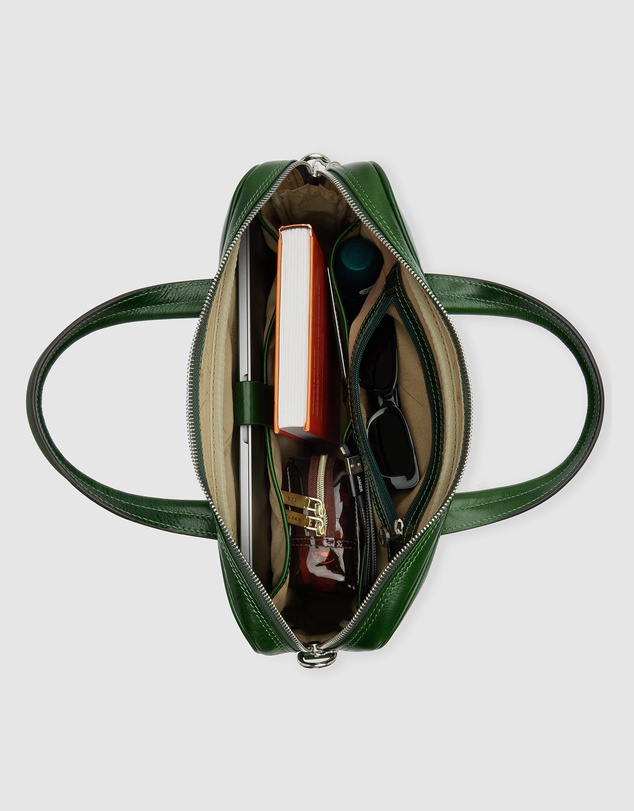 Republic of Florence - London Green Briefcase