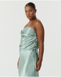 Third Form - Satin Drape Bustier