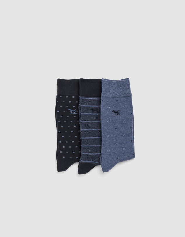 Rodd & Gunn - Seacliff Multi Sock 3 Pack
