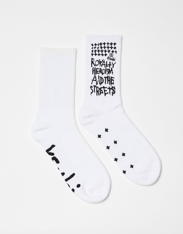 Ksubi - Royalty Ksocks White/Black