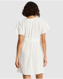 Sea Level Australia - Sunset Short Daydress White