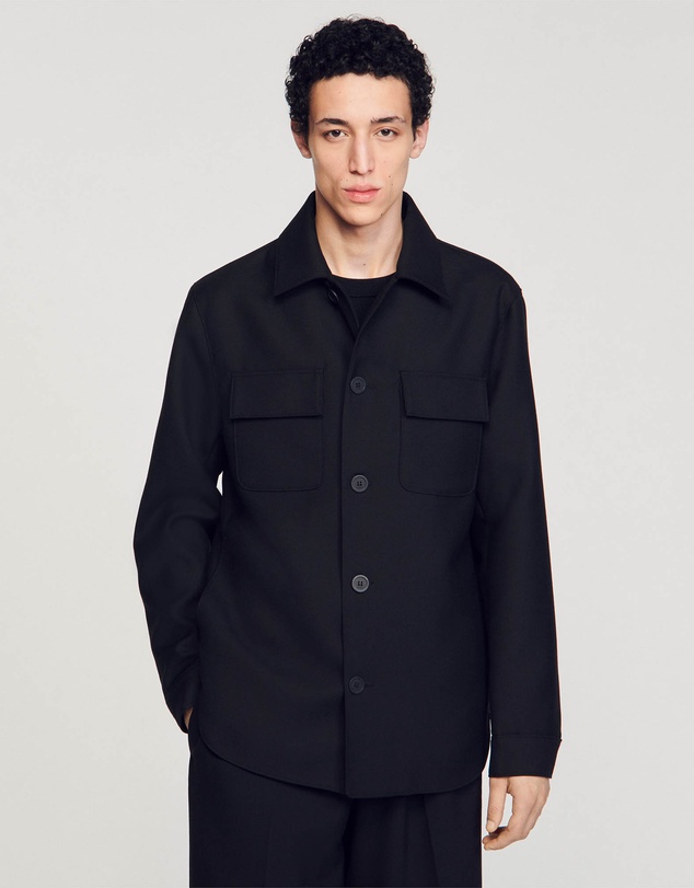 Sandro - Overshirt Woven Jacket