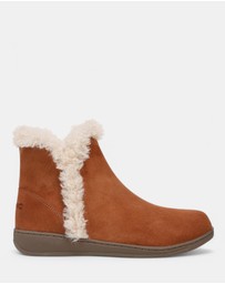 Vionic - Unwind Bootie Slipper - Tan