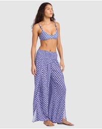 Seafolly - Marseille Shirred Waist Wrap Pant