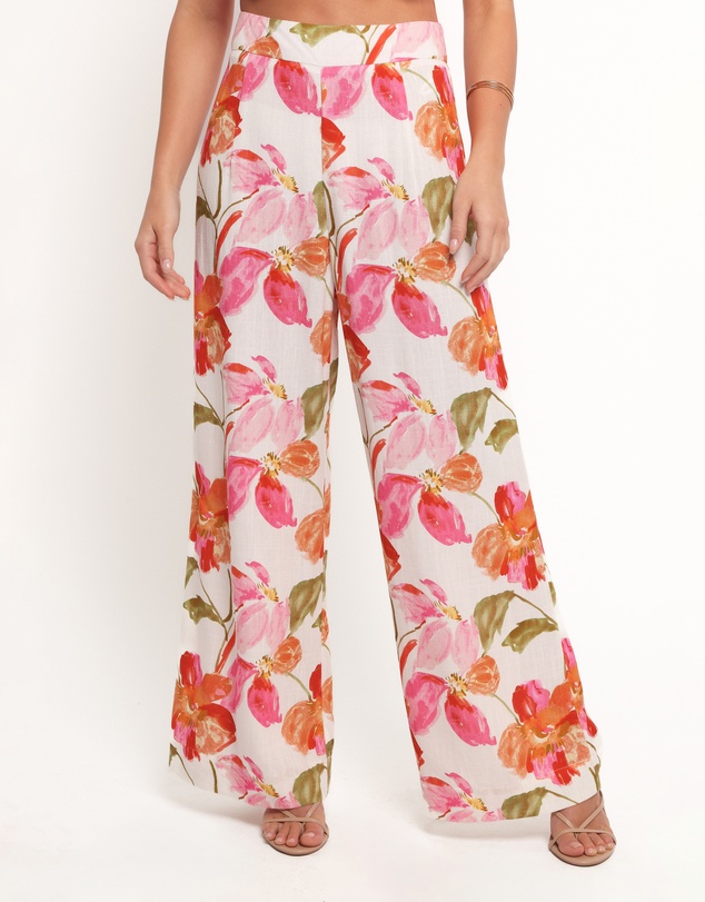 Petal & Pup - Saffra Wide Leg Pants - Everlyn Print