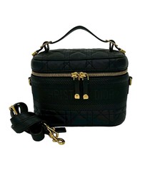 Pre-Loved by Azura Reborn - Pre-Loved Small Lambskin Cannage DiorTravel Vanity Case