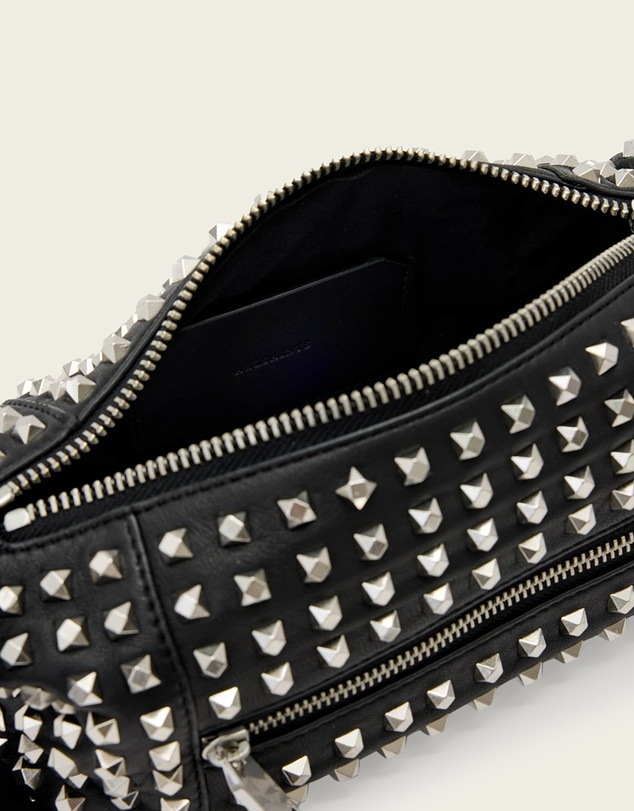 AllSaints - Vega Emb Mini Shoulder Bag
