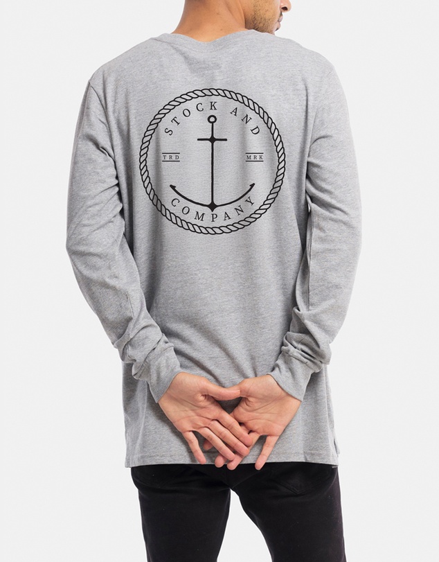 Stock & Co. - Stock & Co Anchor Long Sleeve Tee