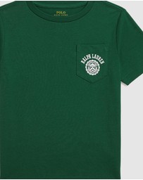 Polo Ralph Lauren - Logo Cotton Jersey Pocket Tee - ICONIC EXCLUSIVE - Kids-Teens