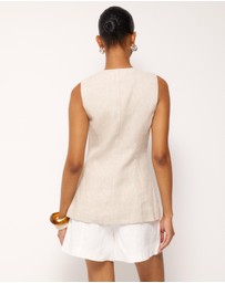 AERE - Longline Asymmetric Vest